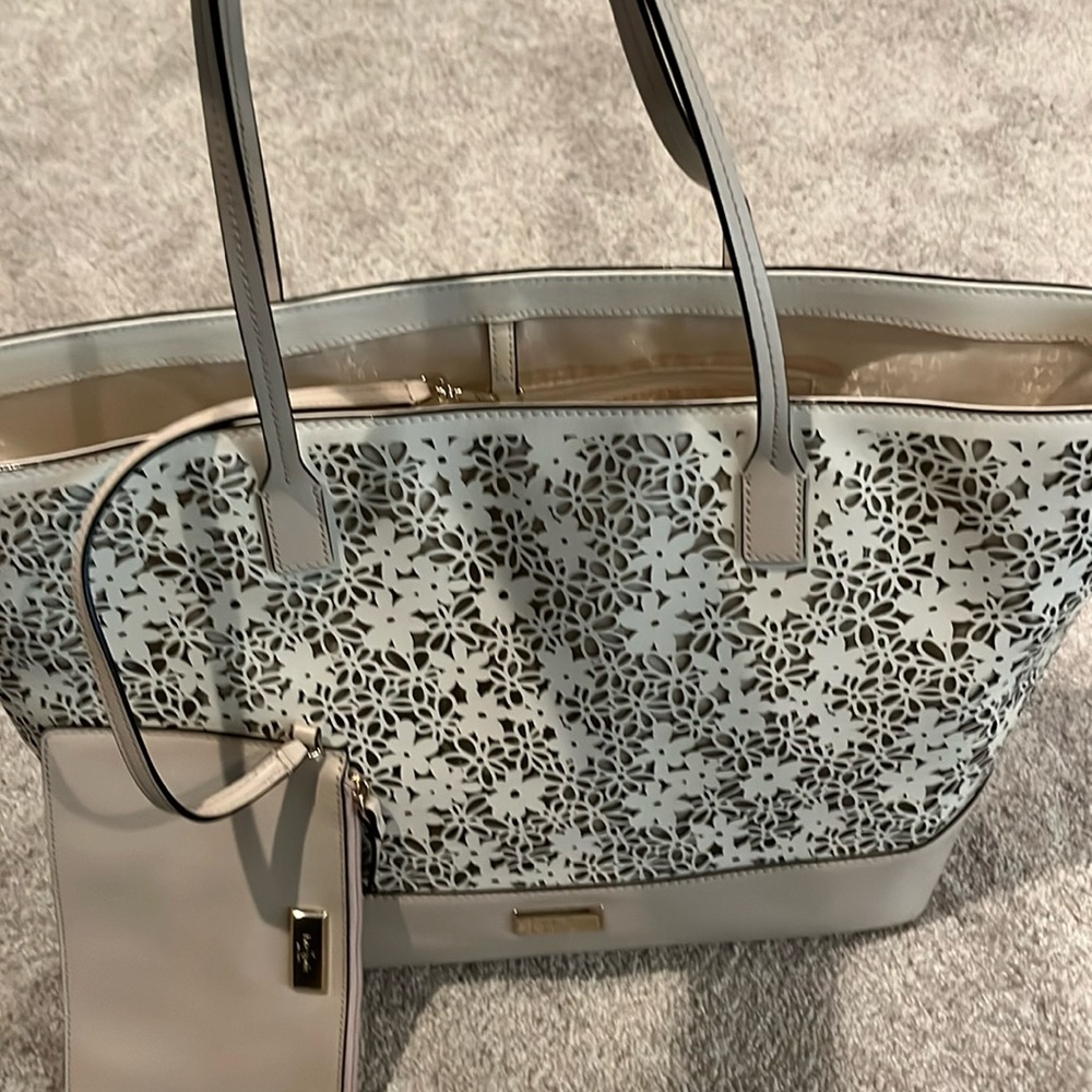 Large lacy Kate Spade tote